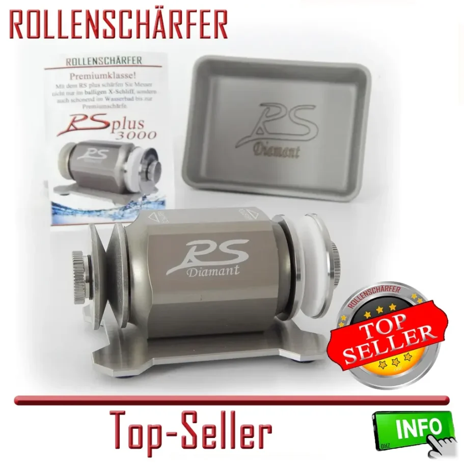 RS 3000 Titan mit Schleifschale Rollenschärfer